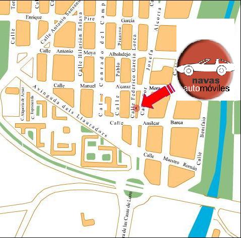 Plano de Autom�viles Navas