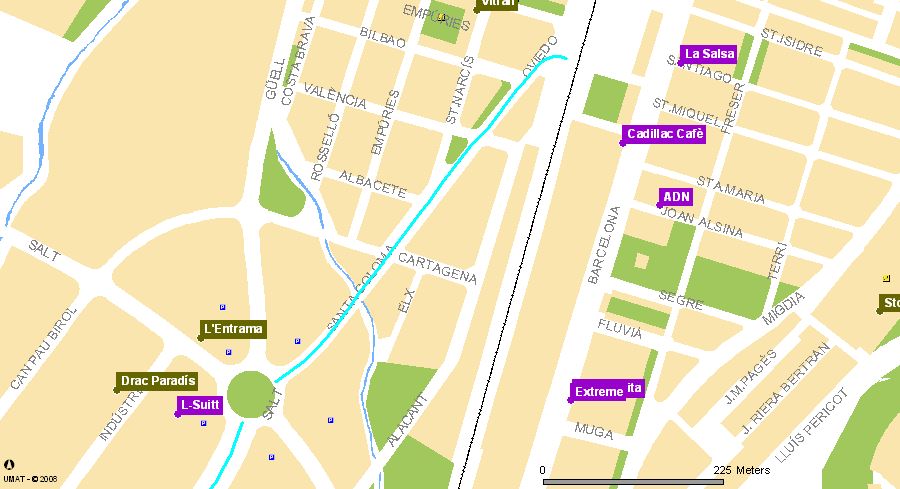 Plano de Auto M�ller Girona