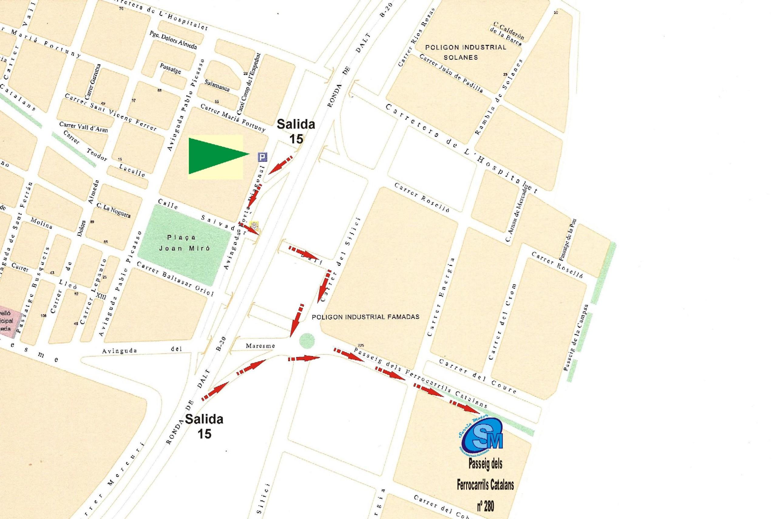 Plano de Sarri� Motor, SCP